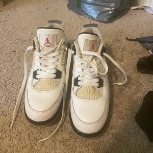 Jordan 4 White Cement